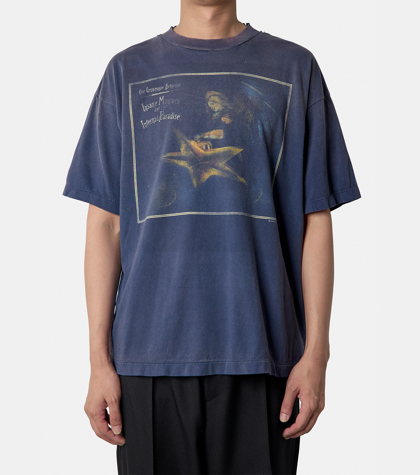 セント マイケル - ©️SAINT Mxxxxxx | CP_SS TEE/STAR-Navy-Sの通販
