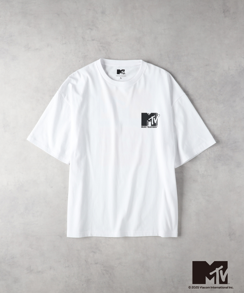 MTV」 プリントTシャツ(M ホワイト): トップス｜Right-on公式