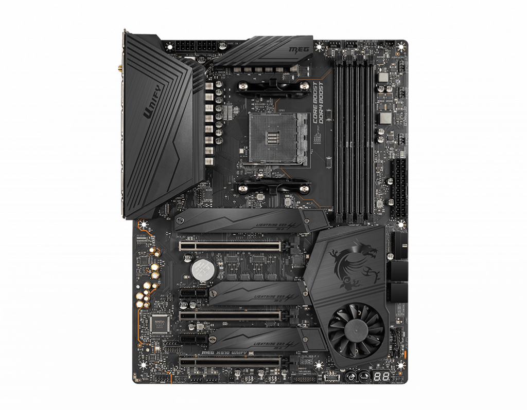 MSI MEG X570 Unify Motherboard Launched With RGB-Free Design