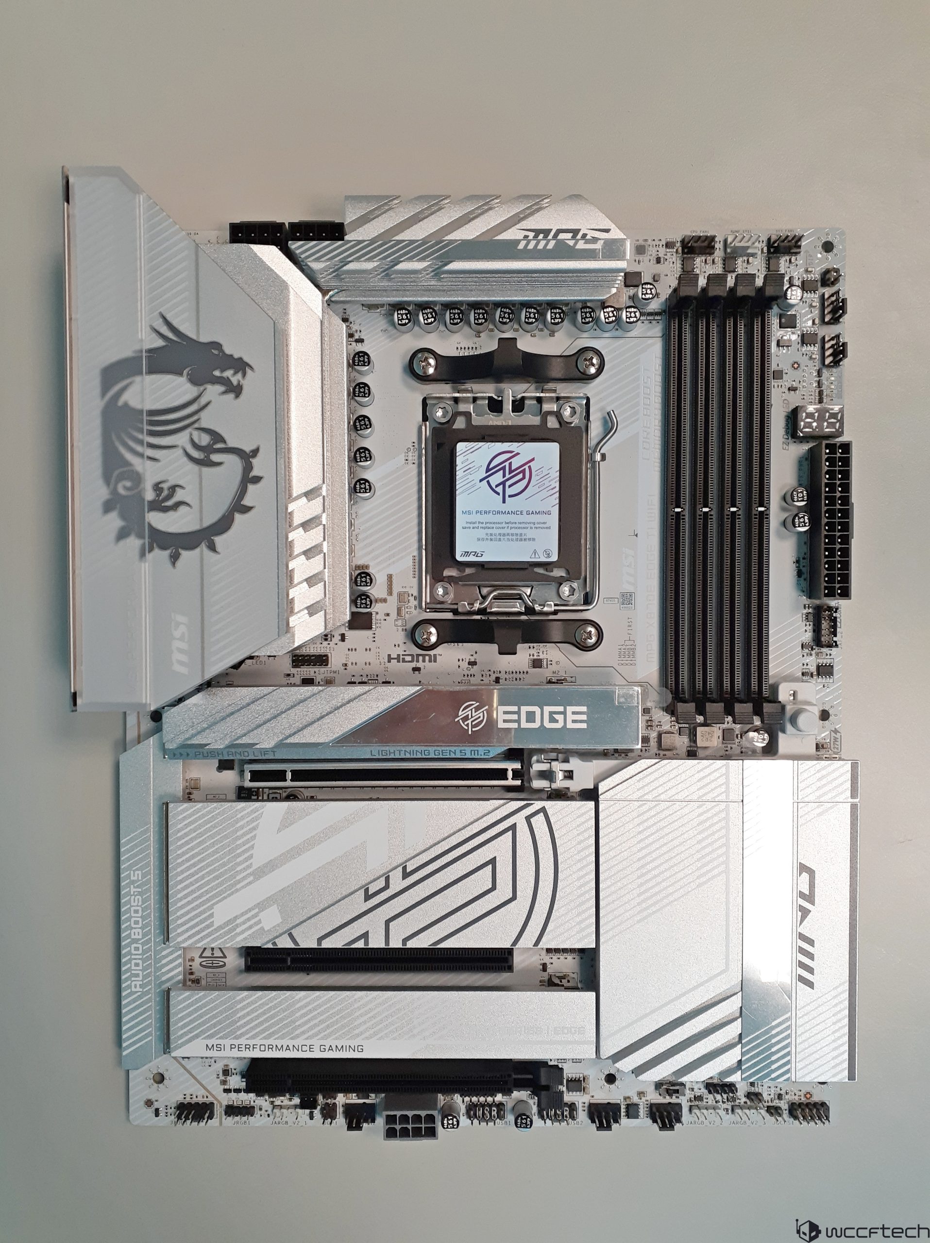 MSI's Gorgeous MPG X870E Edge TI WIFI Motherboard Comes In All