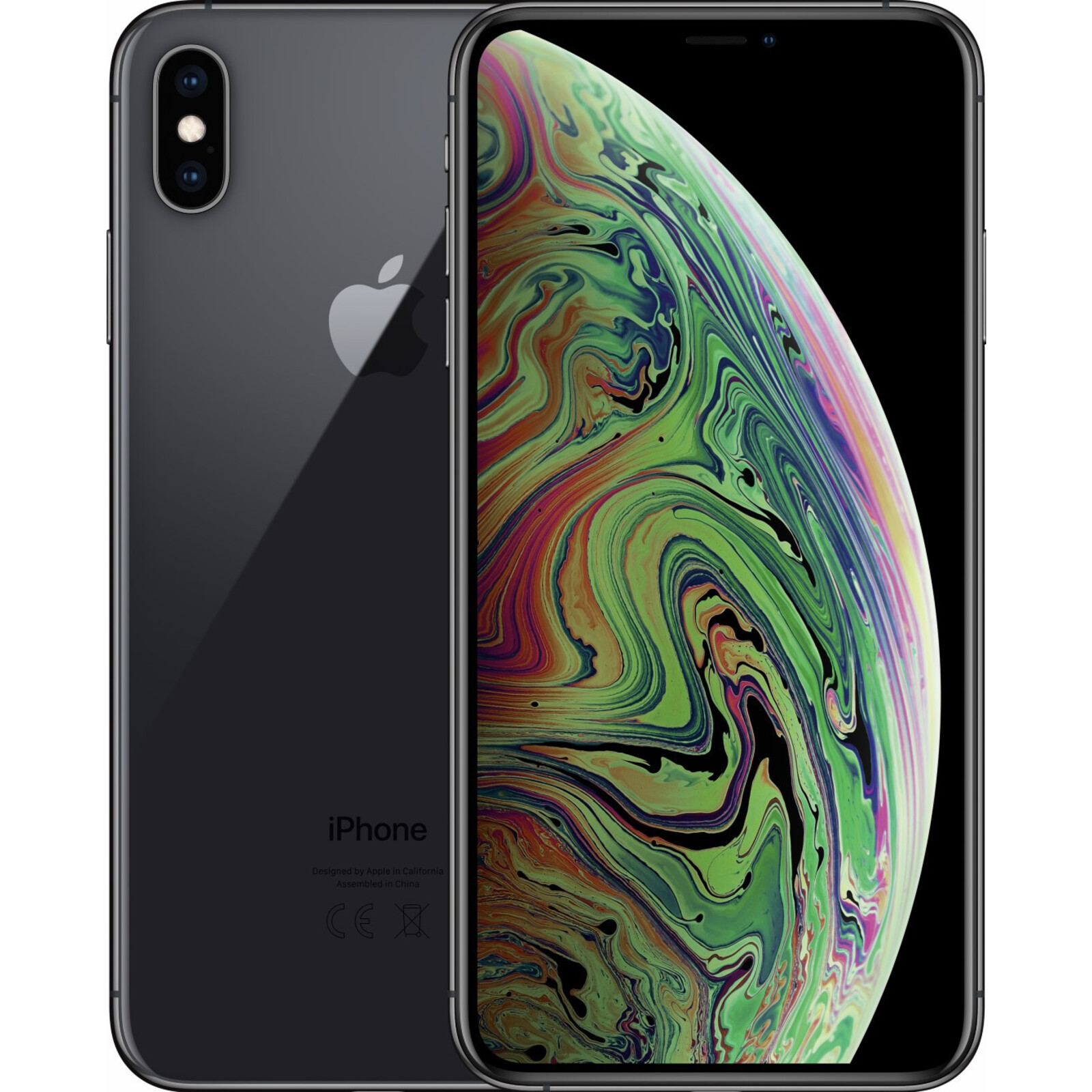 Refurbished iPhone XS Max 64GB Zwart - Gecontroleerd op 79 punten❗