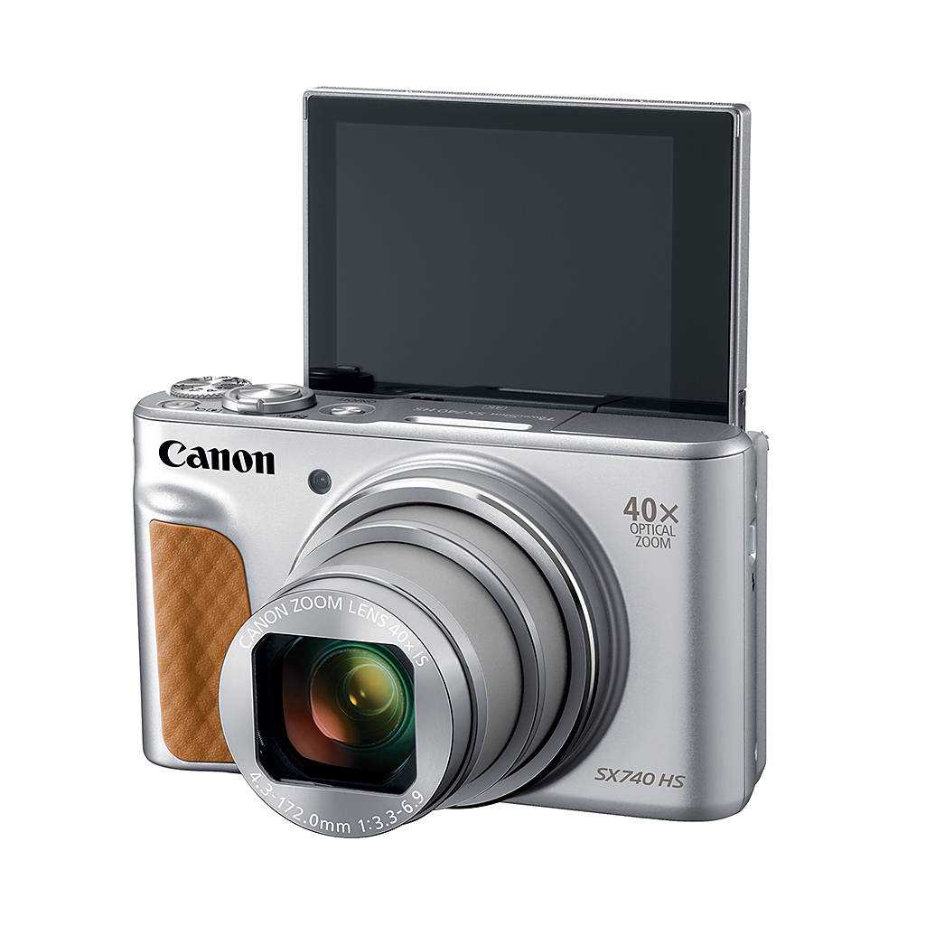 Canon PowerShot SX740 HS Digital Camera - Silver