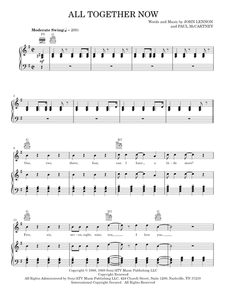 Discover The Beatles Complete Scores by the Beatles on MuseScore