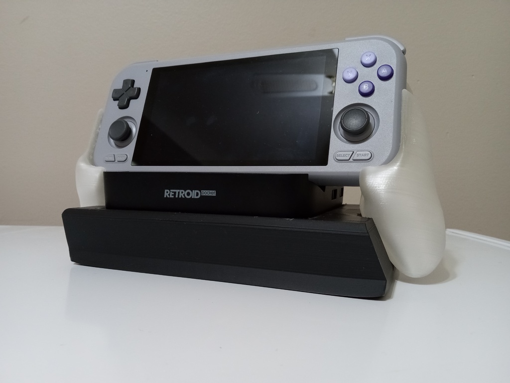 Thingiverse - Retroid pocket 4 Pro Grip and Dock stand by zangen27