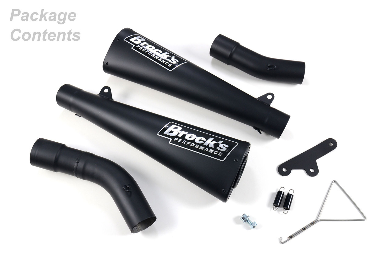 Buy Dual Alien Head Slip-On System Black ZX-14R (12-25) SKU