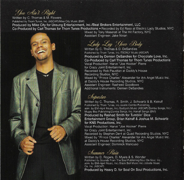 Carl Thomas - Emotional (CD, Album) - BullTrax Records