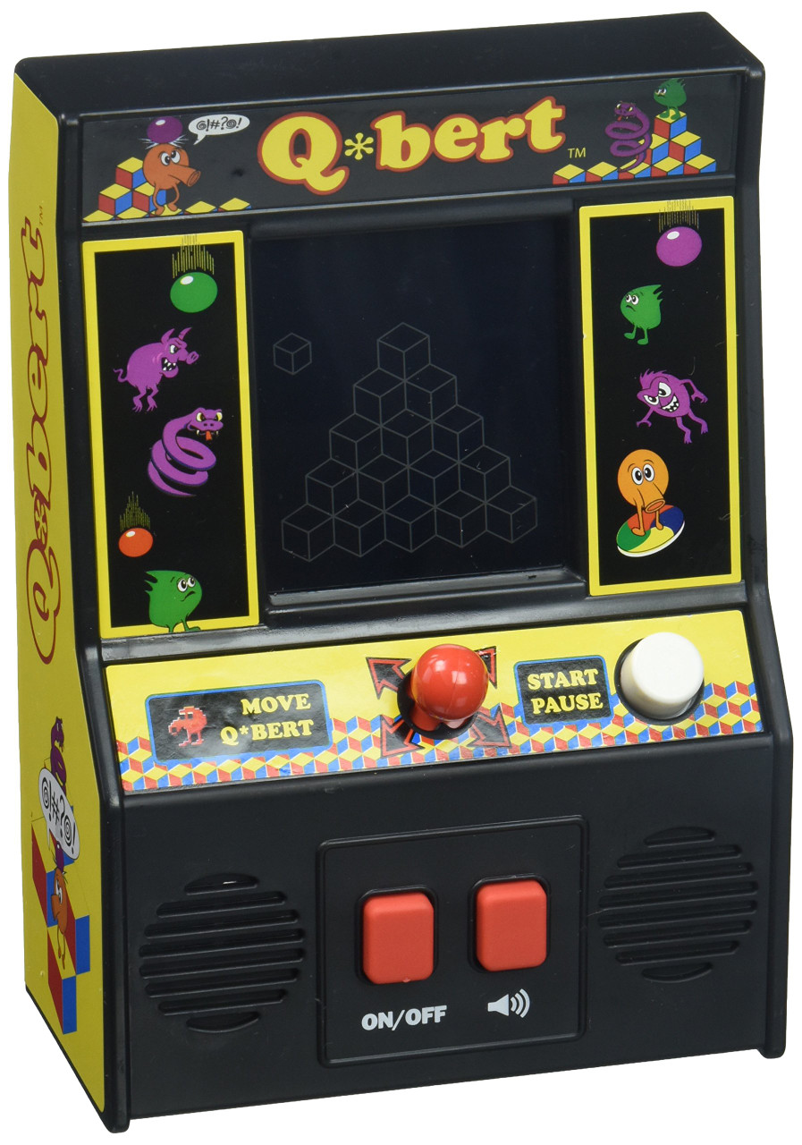Arcade Classics - Q'Bert Retro Mini Arcade Game - Toys 4 U