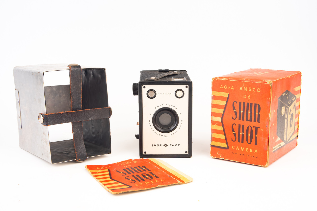 AGFA Ansco D6 Shur Shot 116 Roll Film Medium Format Camera in Box