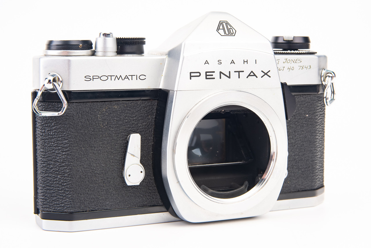 Asahi Pentax Spotmatic SP 35mm SLR Film Camera Body M42 Screw