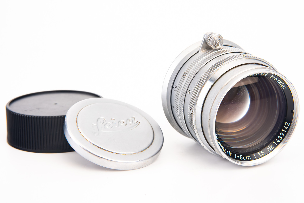 Leica Ernst Leitz GmbH Summarit 5cm 50mm f/1.5 MF Prime Lens w
