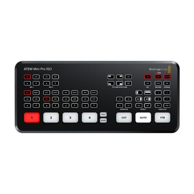 Blackmagic Design ATEM Mini PRO ISO Camera Switcher