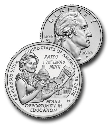 CNAW12P - 2024 American Women Quarters Program - Patsy Takemoto