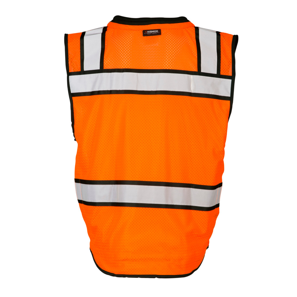 Kishigo High Performance Surveyors Zipper Vest S5004 Lime | S5005