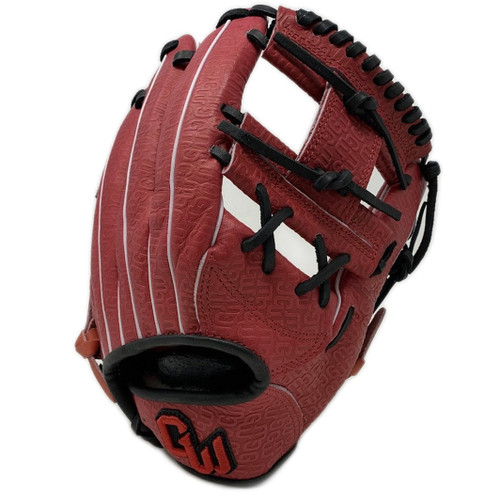 Gloveworks Orange Black One Piece Web 11.5 Inch Baseball Glove