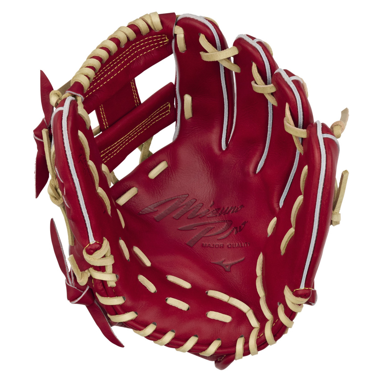 Mizuno Pro Red Cream 11.5 Inch Baseball Glove Right Hand Throw