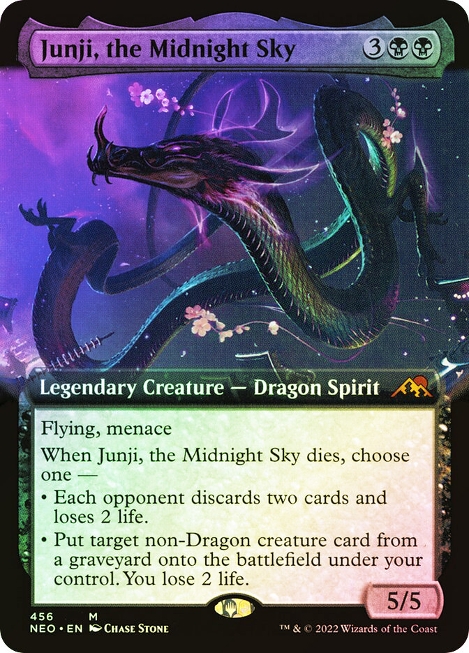 Junji, the Midnight Sky (#456) | Kamigawa: Neon Dynasty | Star