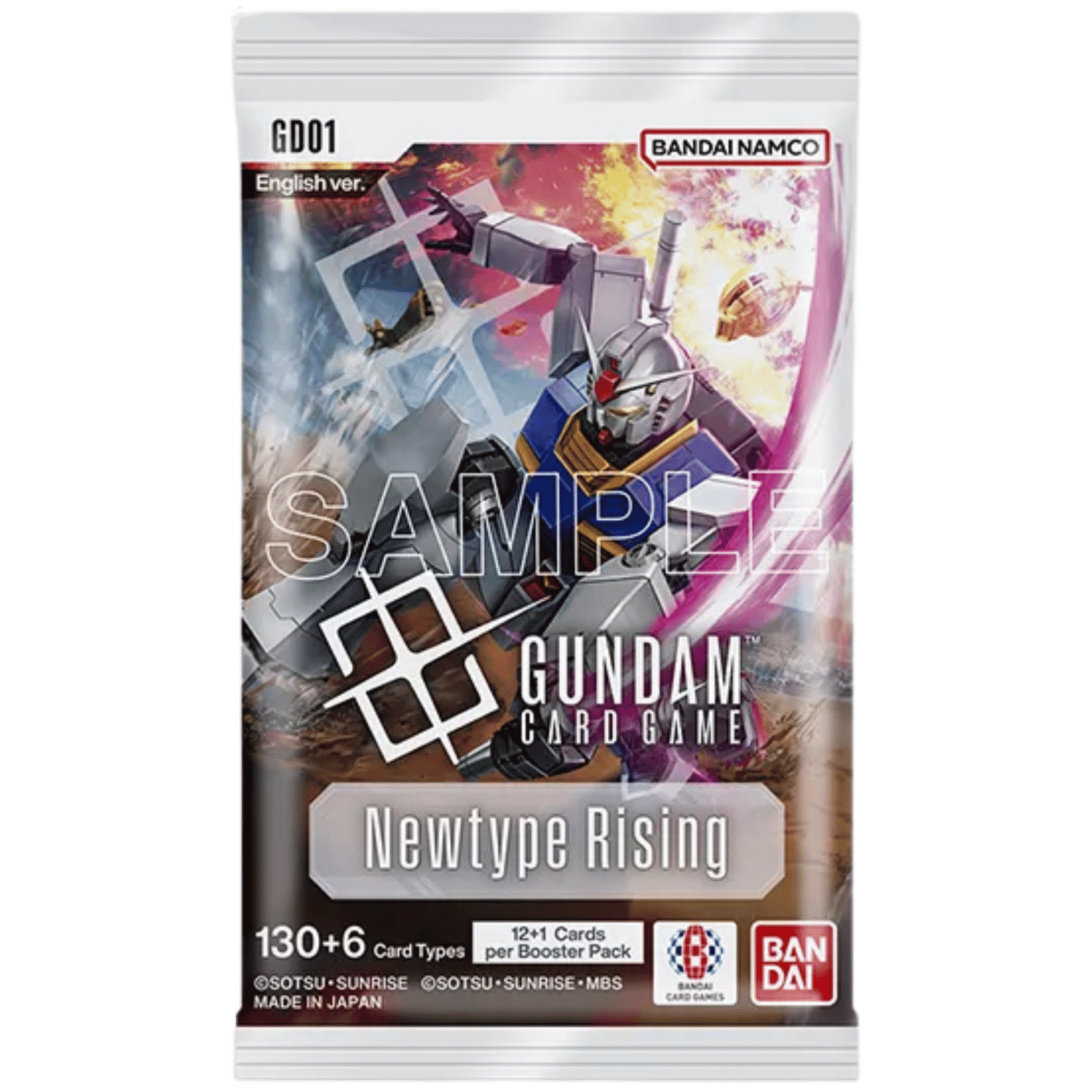 Gundam Card Game: Newtype Rising - Booster Pack (GD01) - Game Nerdz