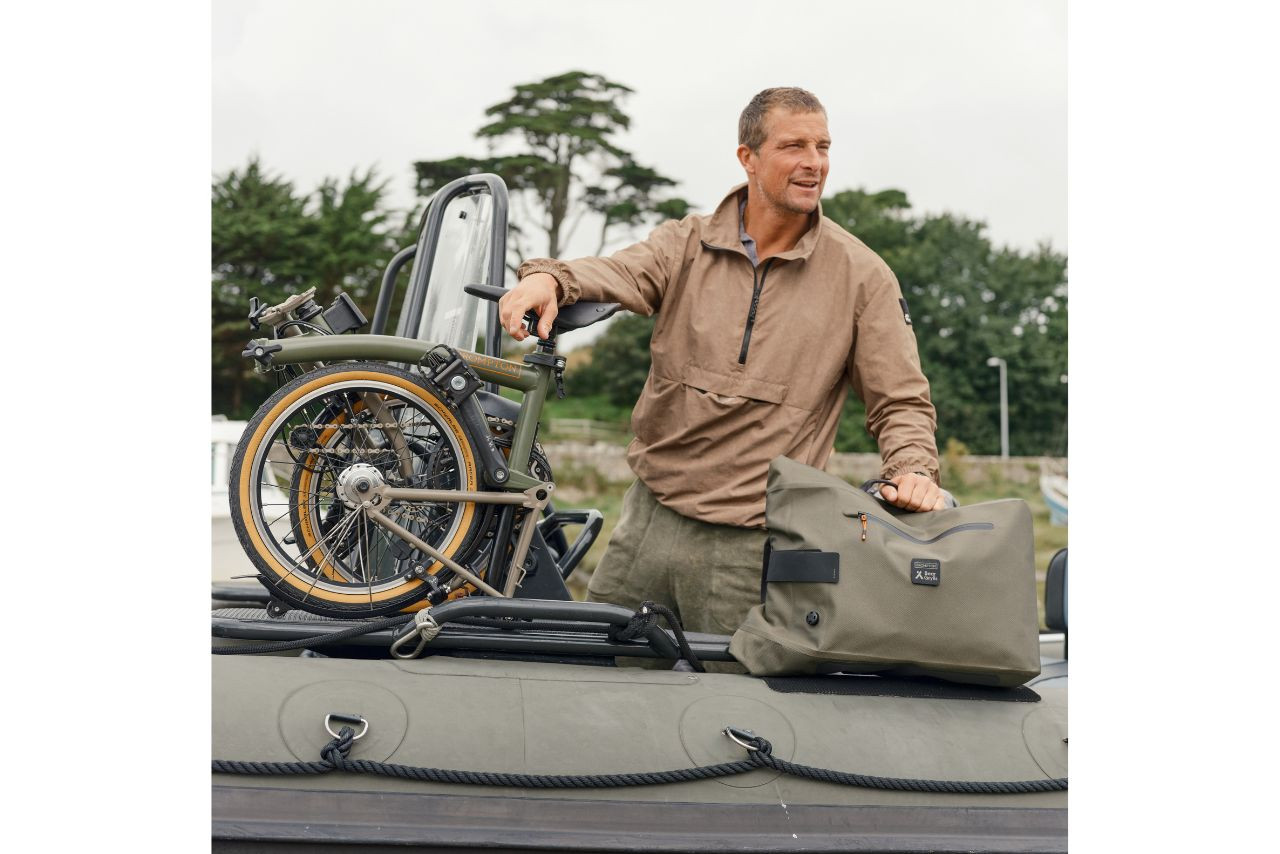 Brompton x Bear Grylls Waterproof Backpack | Brompton Bicycle USA