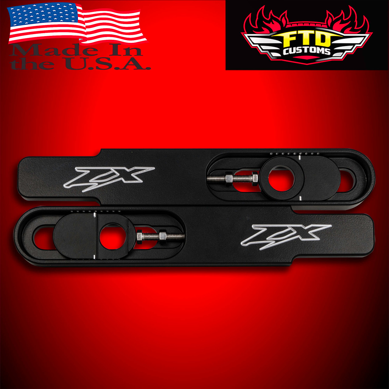 Kawasaki ZX14 Swingarm Extensions 12