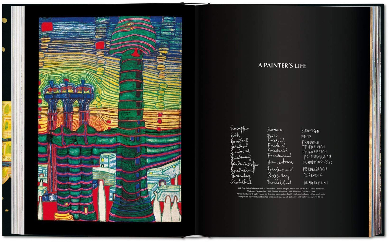 Hundertwasser | Taschen Books | Vibes & Scribes Cork