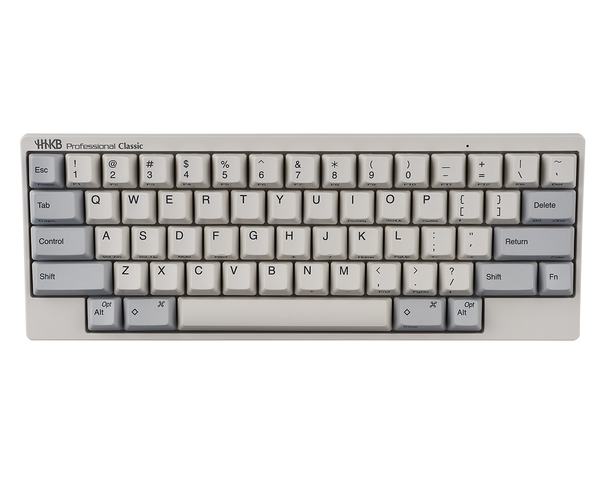 Happy Hacking Keyboard Professional Classic (white) 45g Key Weight