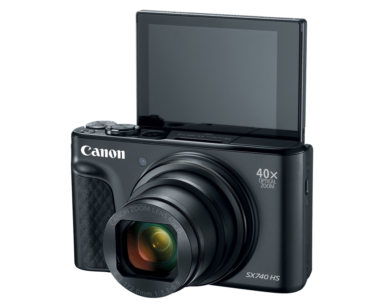 Canon PowerShot SX740 HS Digital Camera (Black) | Bedfords.com