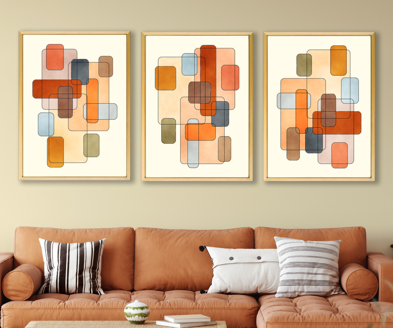 Mid-Century Modern Abstract original creation wall art 