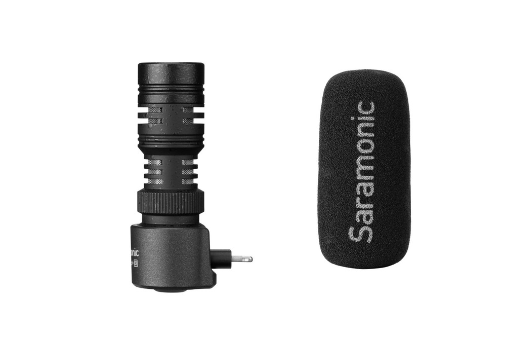 Lightweight Smartphone Microphone with lightning output | Saramonic