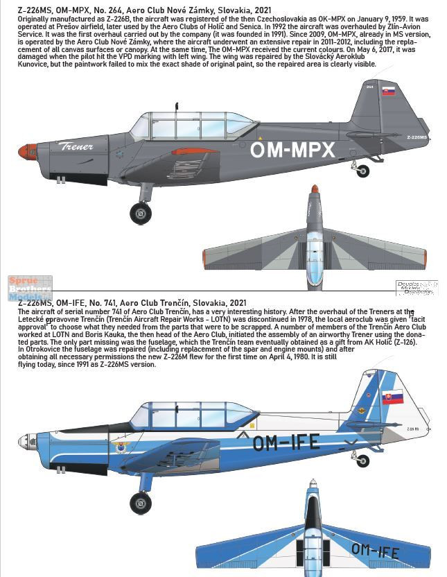 EDU11152 1:48 Eduard Trener Zlin Z-226M/MS/T/B [Limited Edition