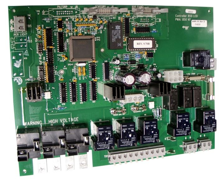 Sundance Spas Pro-Tec LCD Circuit Board 6600-101