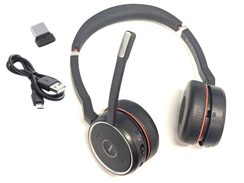 Jabra Evolve 75 Stereo Wireless Headset - Dotcom Computers