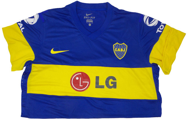 NIKE BOCA JUNIORS 2013 AUTHENTIC JERSEY - Soccer Plus