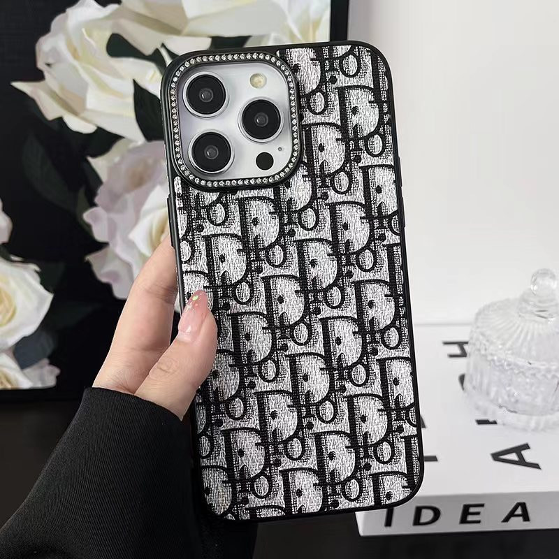 Dior Christian Dior Cover Case For Apple iPhone 16 Pro Max 15 14