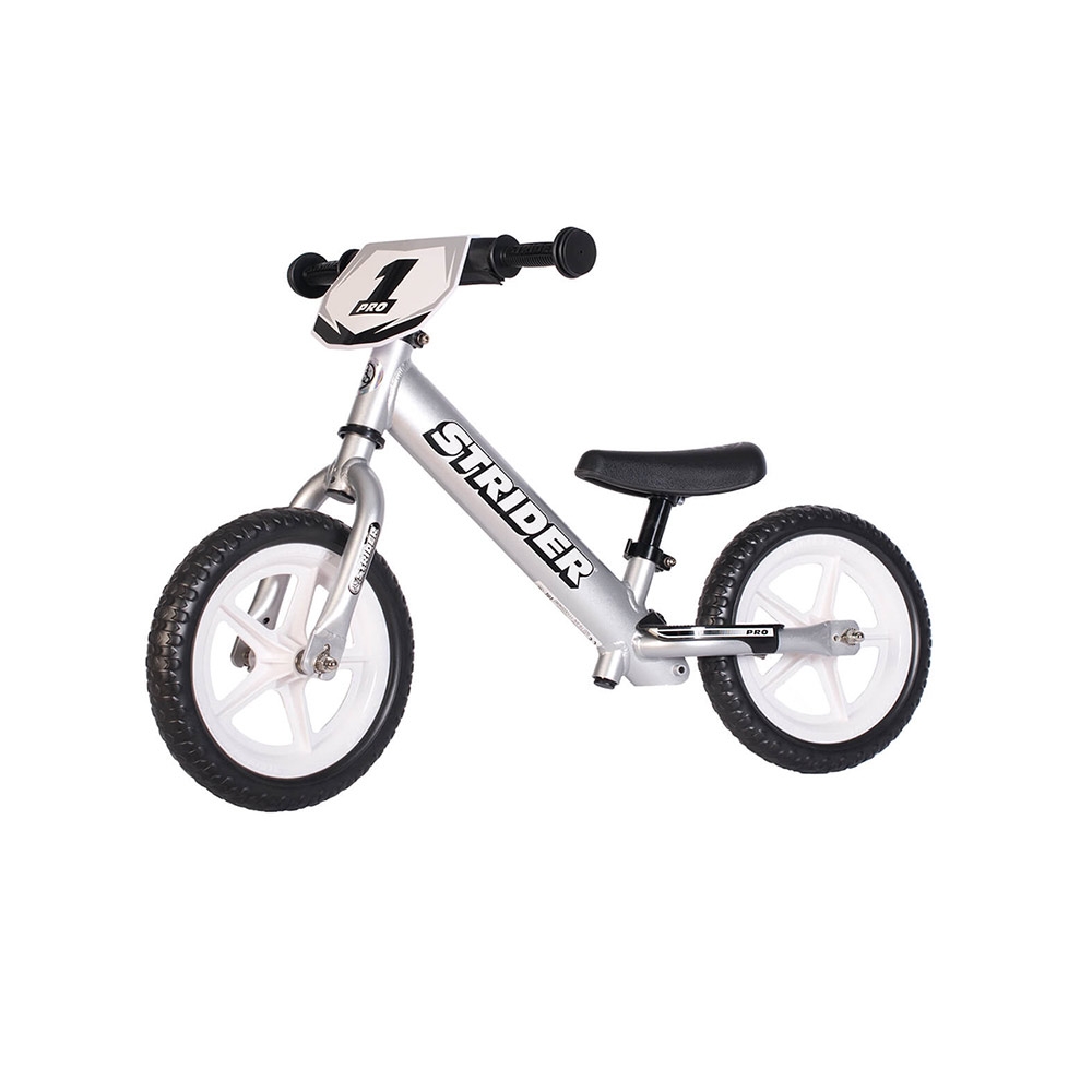 Strider 12 pro Balance Bike: The Silver Wonder