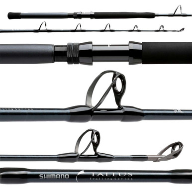 Shimano TLC66HSBBLA Tallus Trolling Slick Butt Ring Guided Rod