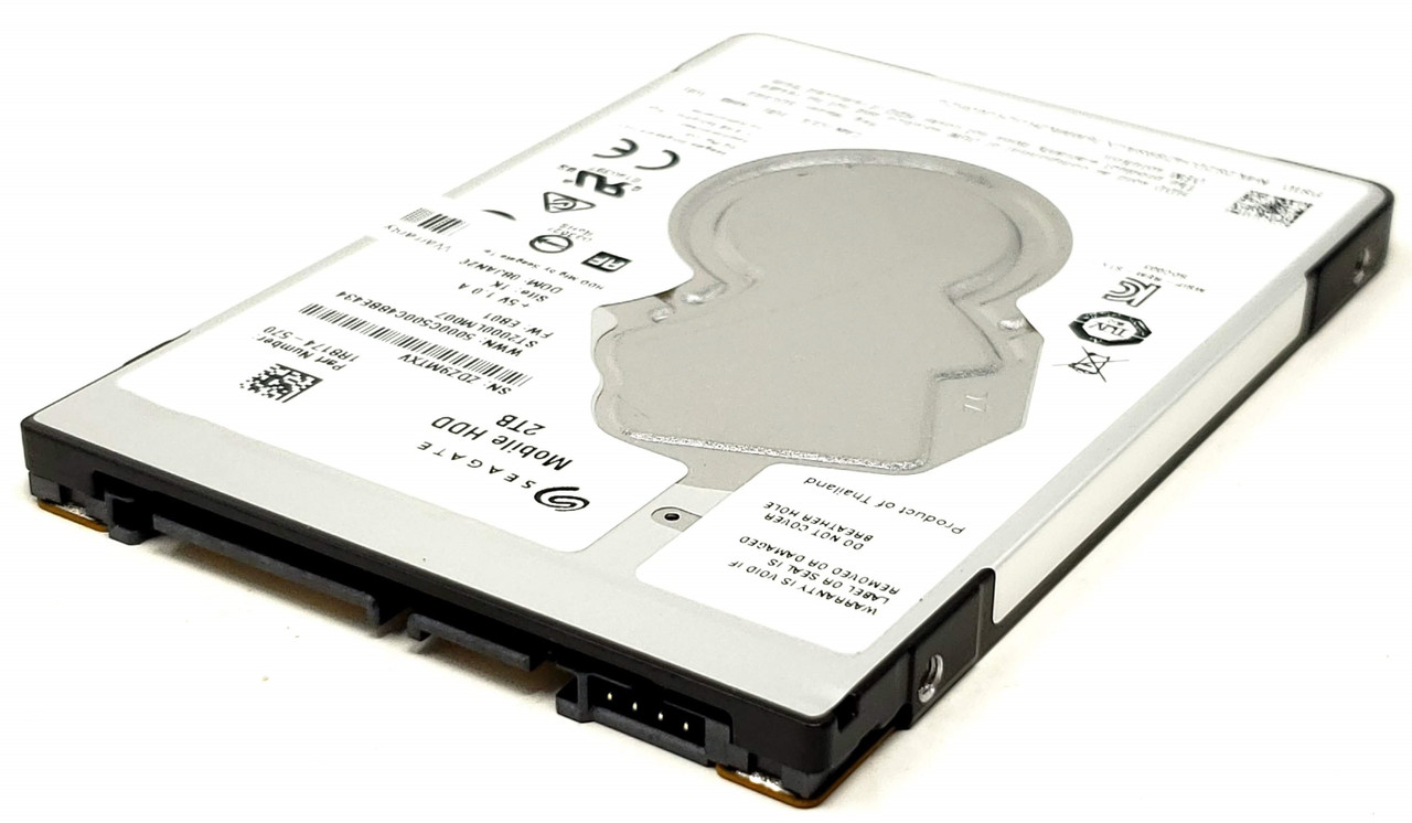Western Digital WD20SPZX-60UA7T0 - 2TB 5.4K RPM SATA 7mm 2.5