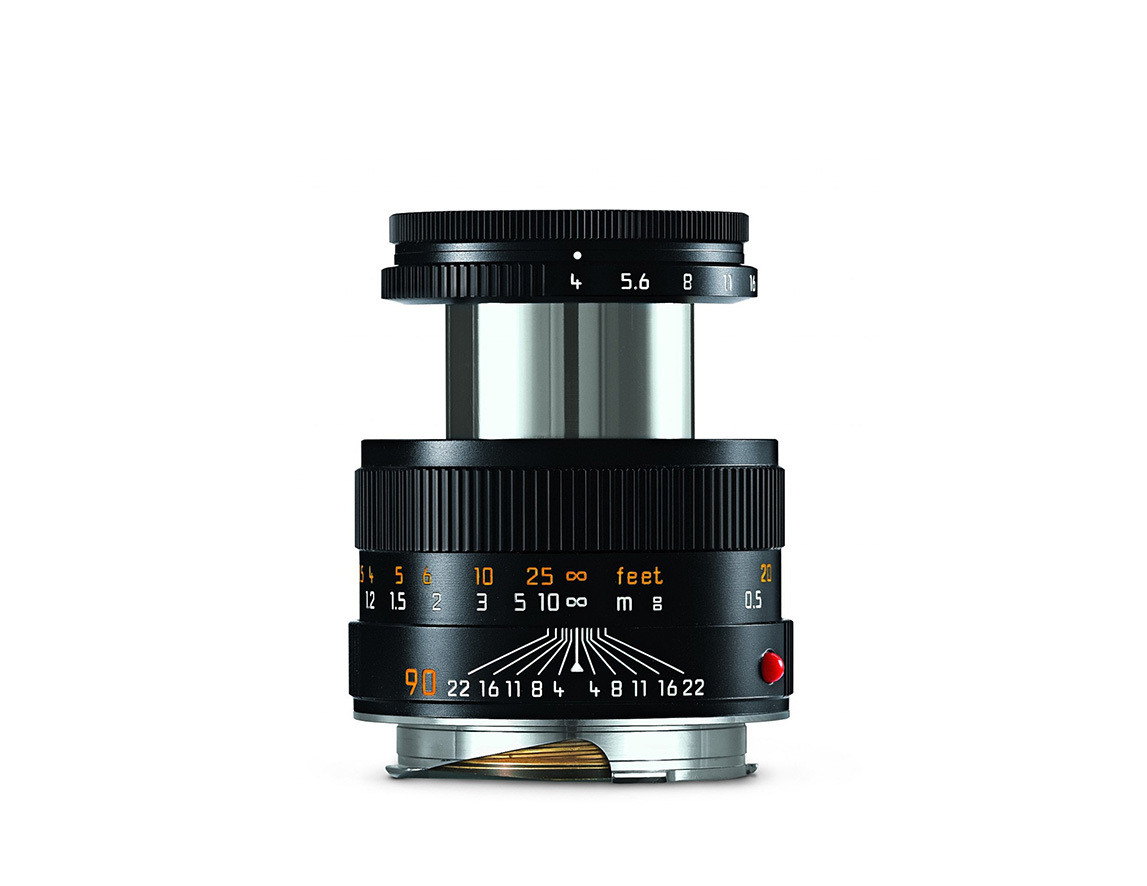 Leica Macro-Elmar-M 90mm f/4 M-Mount Lens in Black