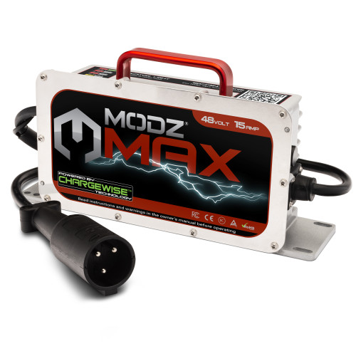 MODZ MAX36 15 Amp EZGO TXT Battery Charger for 36 Volt Golf Carts