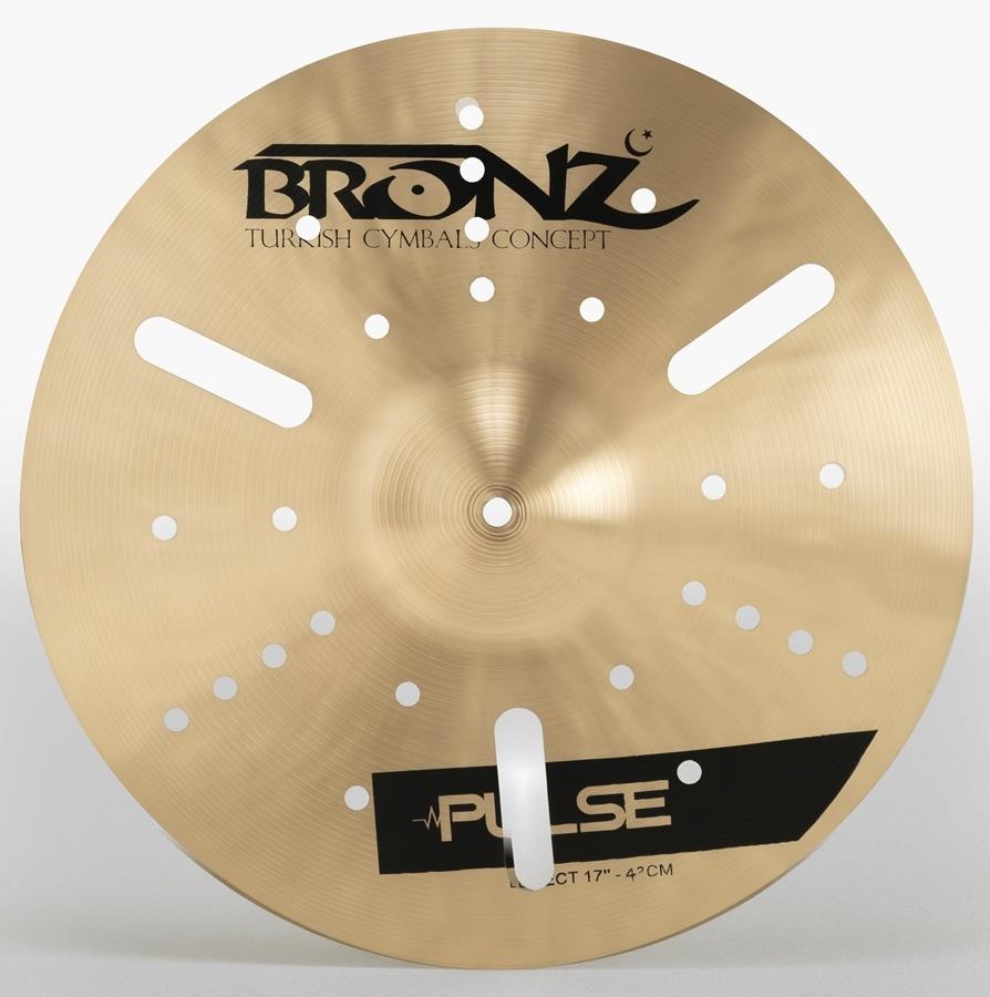 Crash Bronz Cymbals Pulse Traditional Effect 17