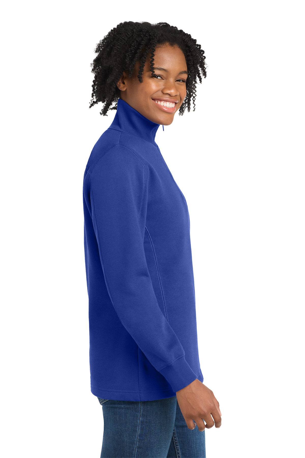 Sport-Tek Women's 1/4-Zip Sweatshirt | Product | Sport-Tek