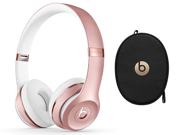 Beats Solo3 Wireless On-Ear Headphones (Rose Gold) | StackSocial