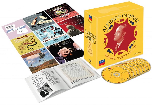 アルフレード・カンポーリ - ベル・カント・ヴァイオリン』(21枚組