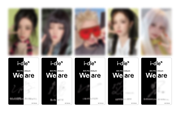 i-dle 8th Mini Album『We are』が限定特典付きで2025年6月リリース