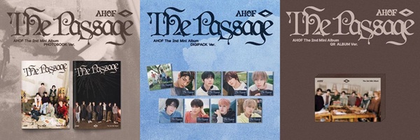 AHOF 韓国セカンドミニアルバム『The Passage』で11月カムバック！ CD