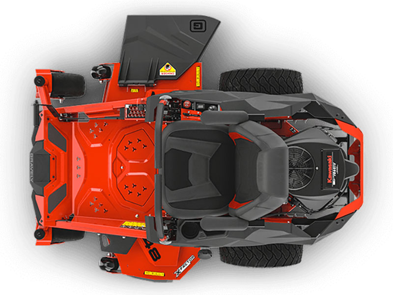 New 2025 Gravely USA ZT X 48 in. Kawasaki FR651V 21.5 hp Red