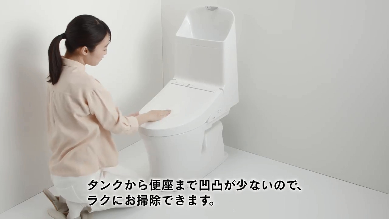 ZR・ZX:すっきりデザイン動画 | 商品情報 | TOTO株式会社