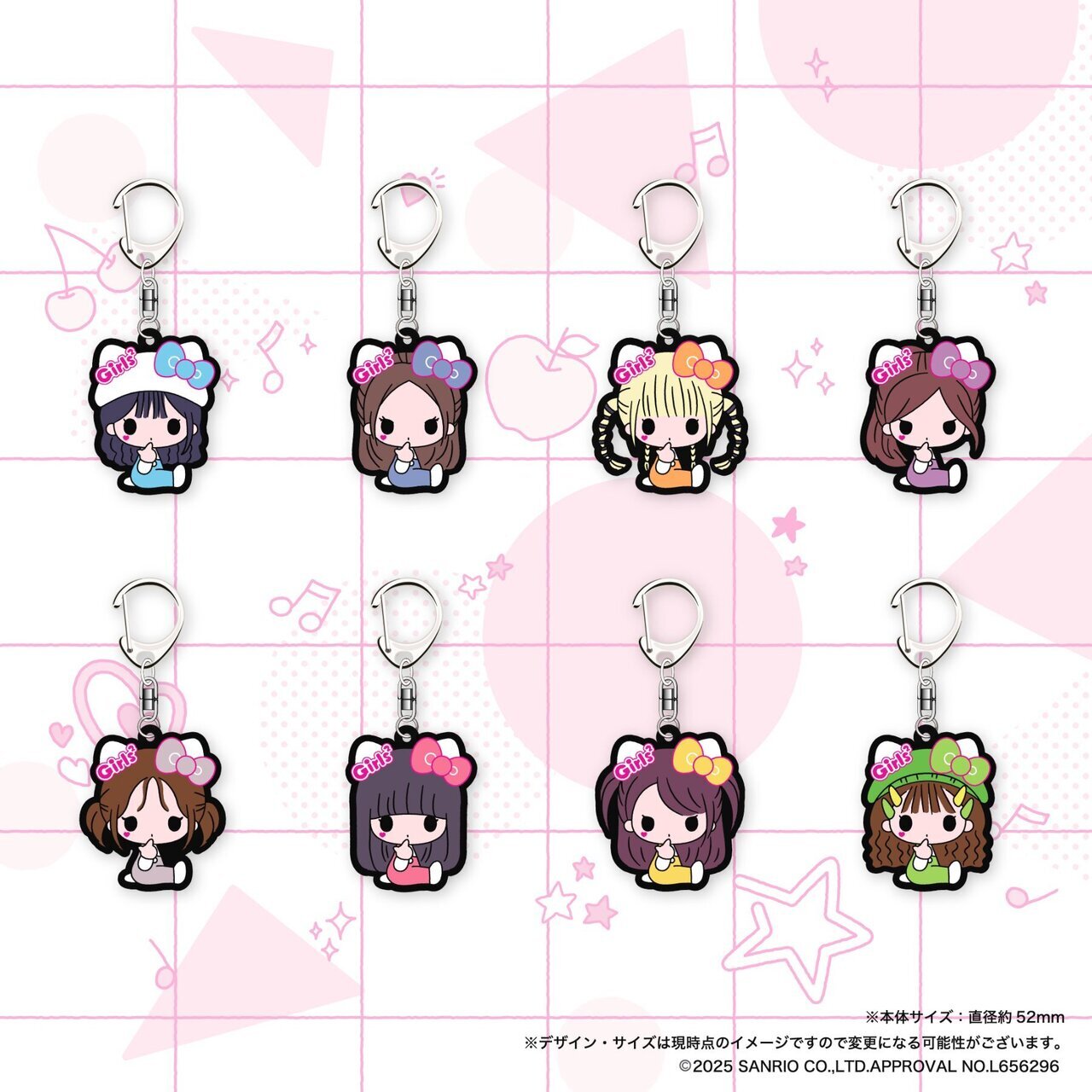 First collection of collaborative items by Girls²×Hello Kitty