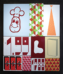 バリー・マッギー Barry McGee untitled (10 Piece Cluster) | ONLINE