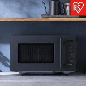 電子レンジ アイリスオーヤマ 22L IMB-F2202-B ブラック ｜ 新生活