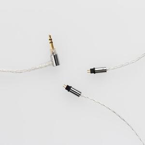 有線イヤホン final A5000 高音質 2PINソフトシルバーコートケーブル